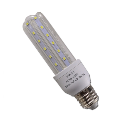 7w smd u-shape led energy saving lamp