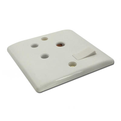 1gang 15A south africa electrical socket with switch Bakelite plate wall socket