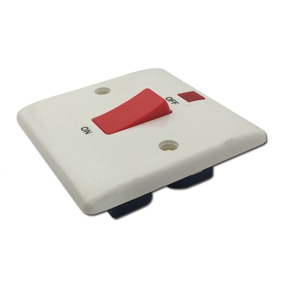 45A DP switch with light wall switch