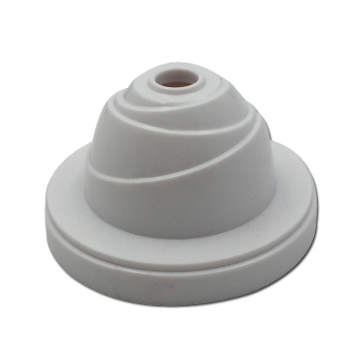 small type white color electrical ceiling rose