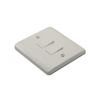 Bakelite plate UK standard 2 gang 2 way switch electric wall switch