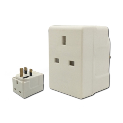 13A socket adaptor world travel adaptor