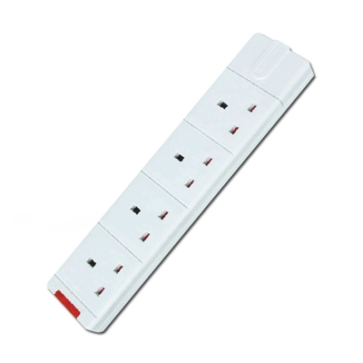 4 way uk socket extension socket