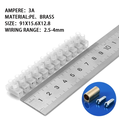 Terminal Blocks Brass Screw /Copper Terminal U3A