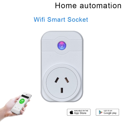 Australia standard Grounding work with Amazon Alexa echo power Wifi smart socket