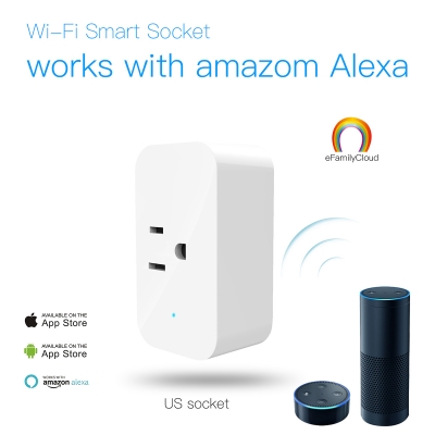 Mini smart socket US plug and US socket