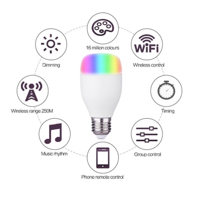 Wifi light high quality smart led light bulb